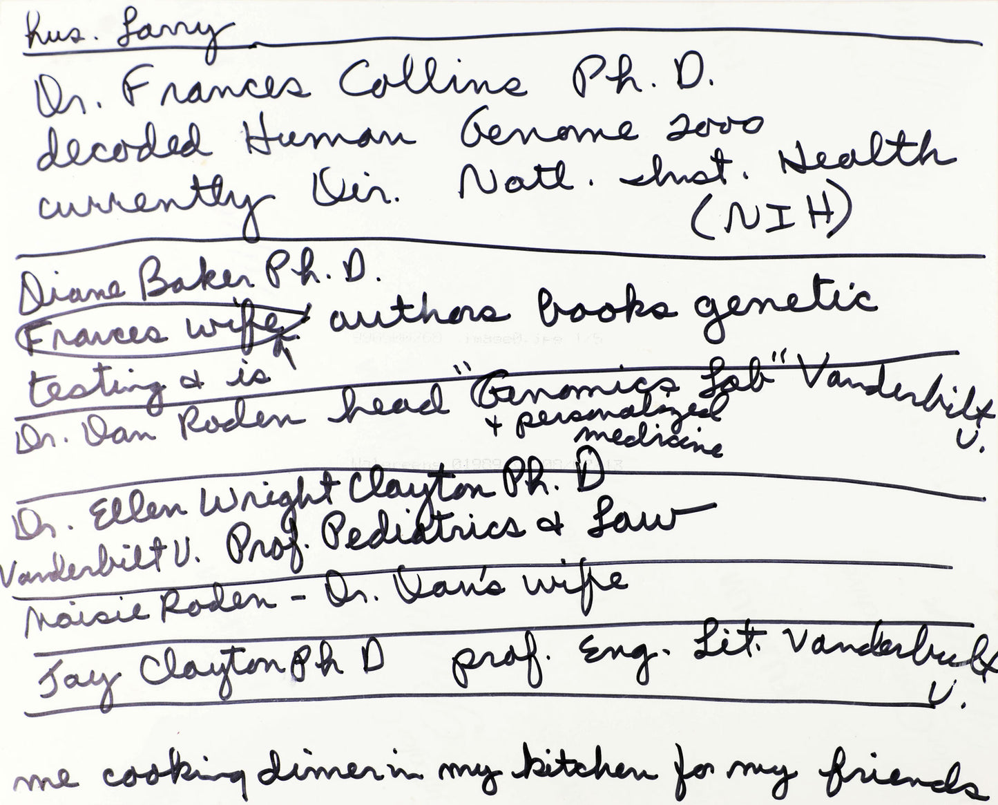 Scientists and Medical Professionals