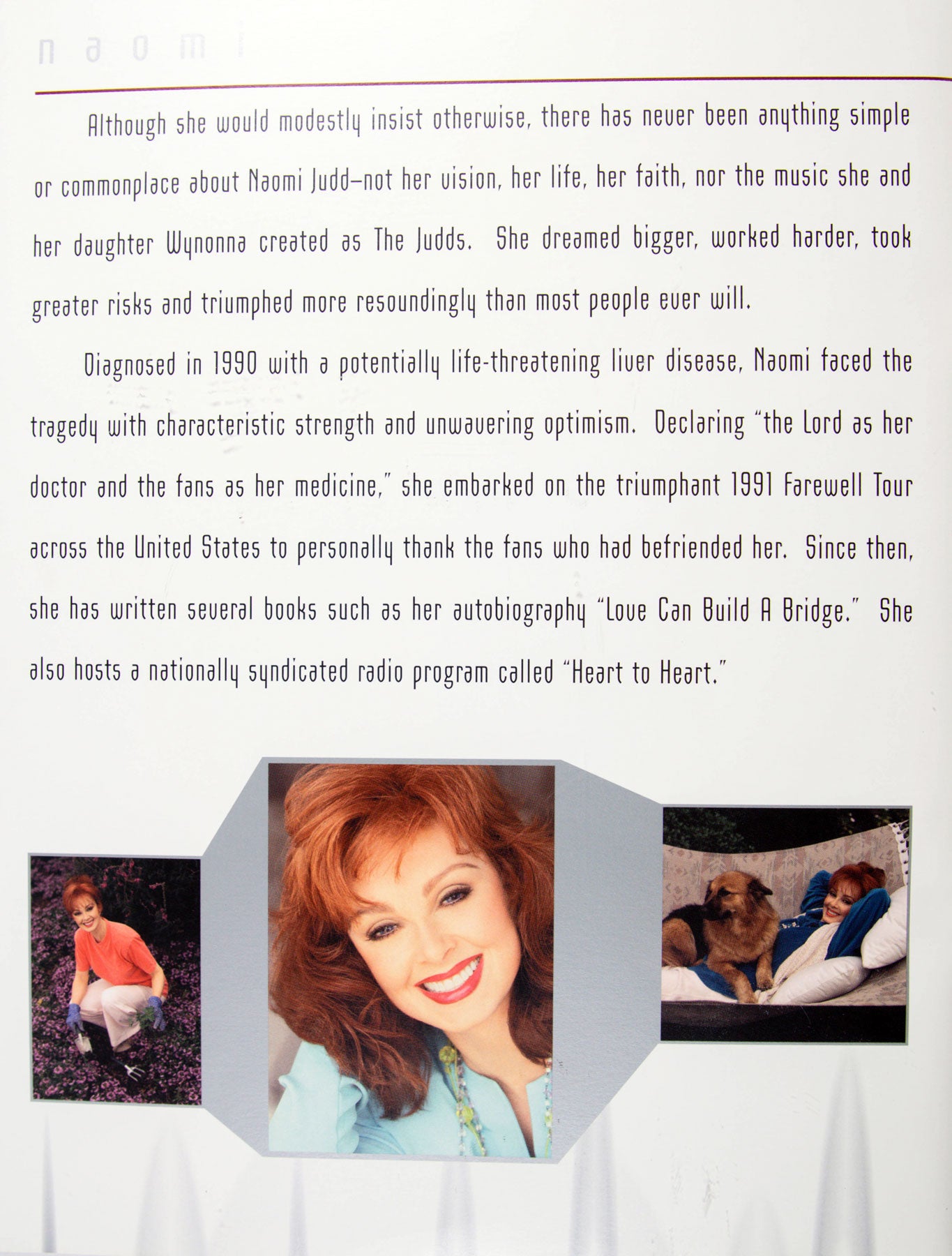 Power To Change Tour Booklet