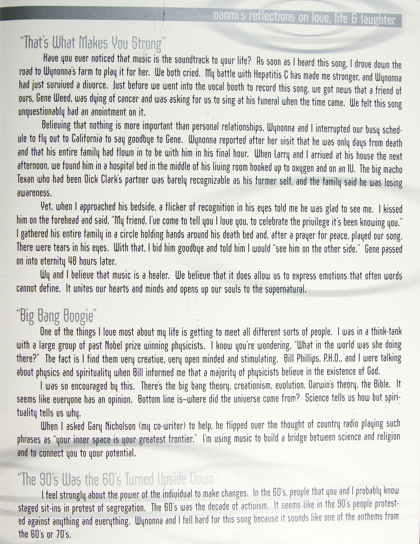 Power To Change Tour Booklet