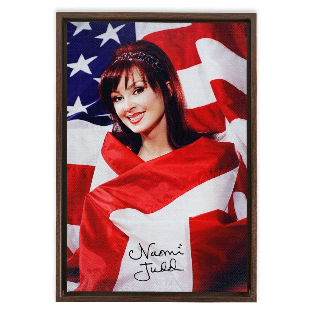 Stars & Stripes Framed Canvas