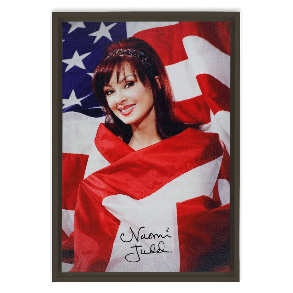 Stars & Stripes Framed Canvas