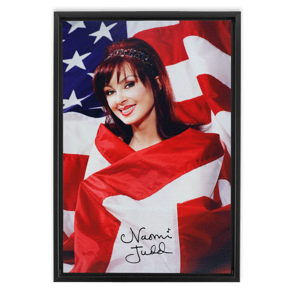 Stars & Stripes Framed Canvas