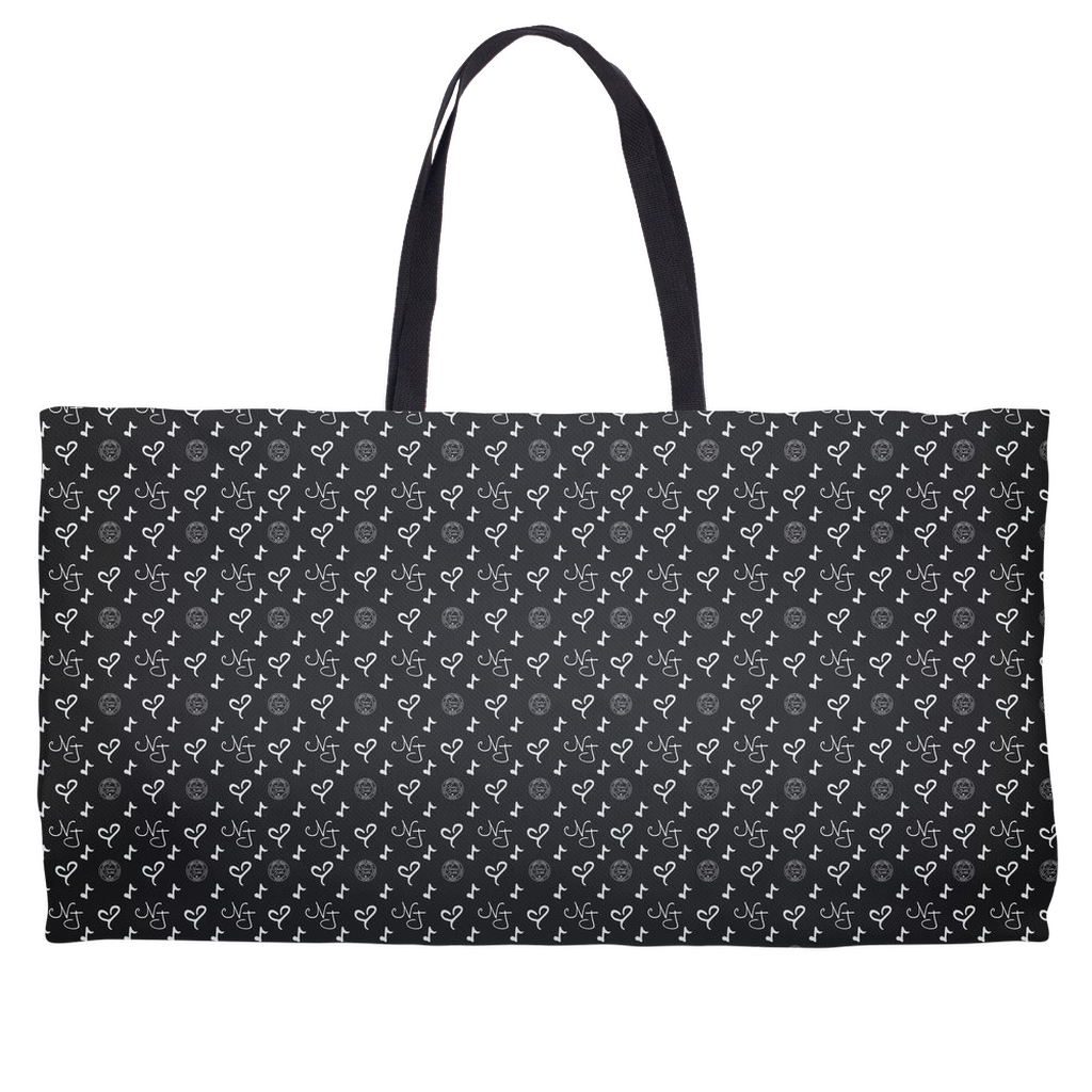 Black Logos Weekender Tote