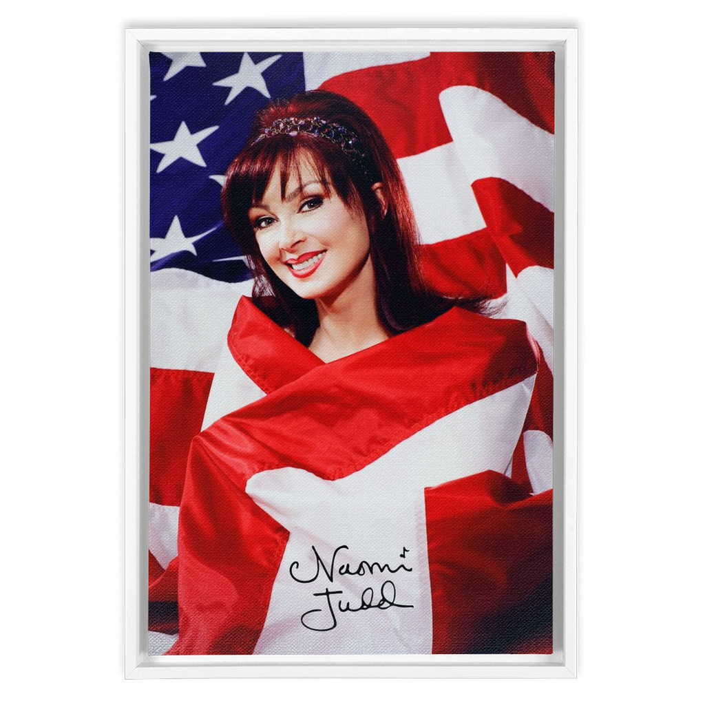 Stars & Stripes Framed Canvas