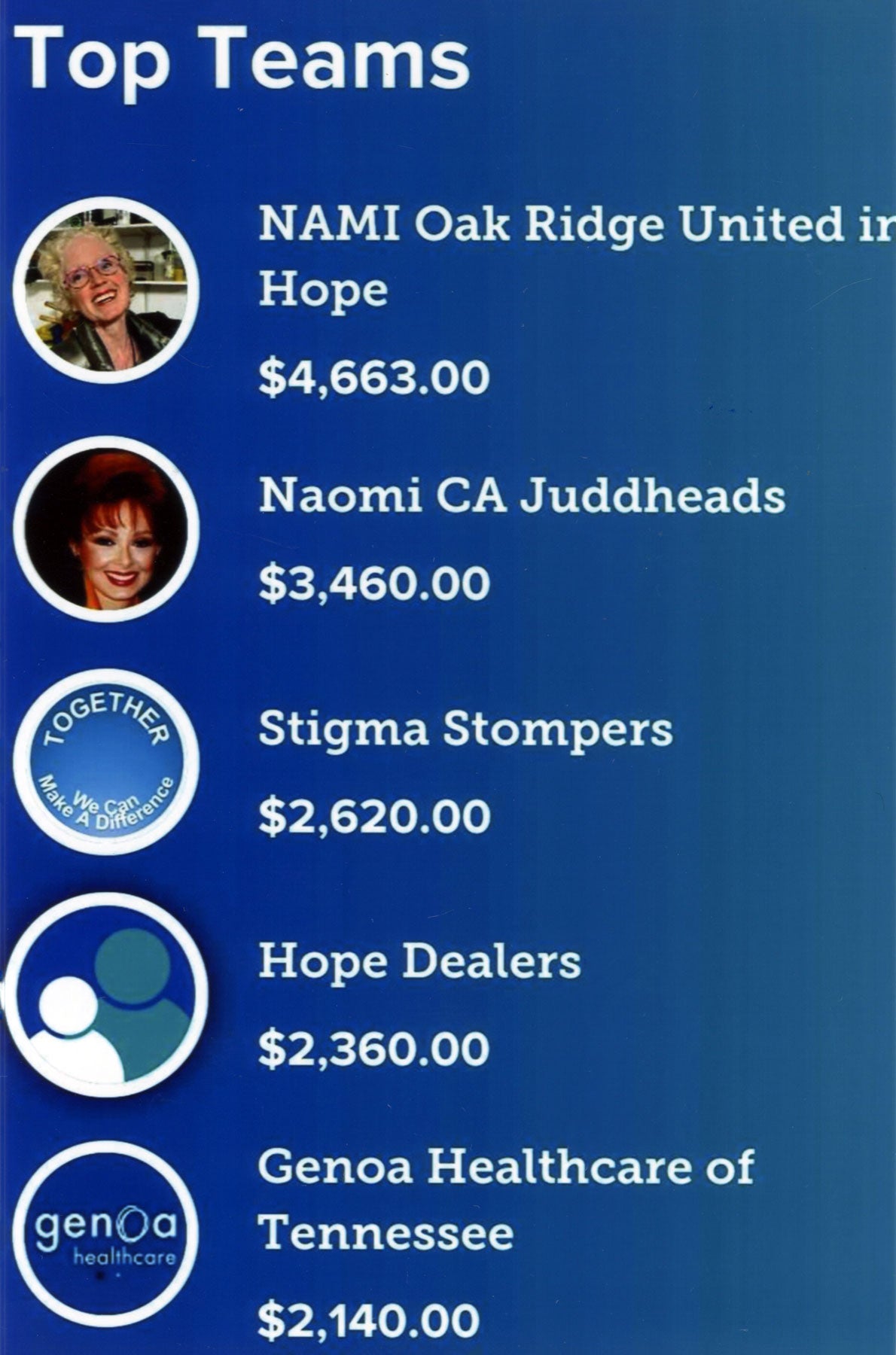 NAMI Fundraiser, 2022