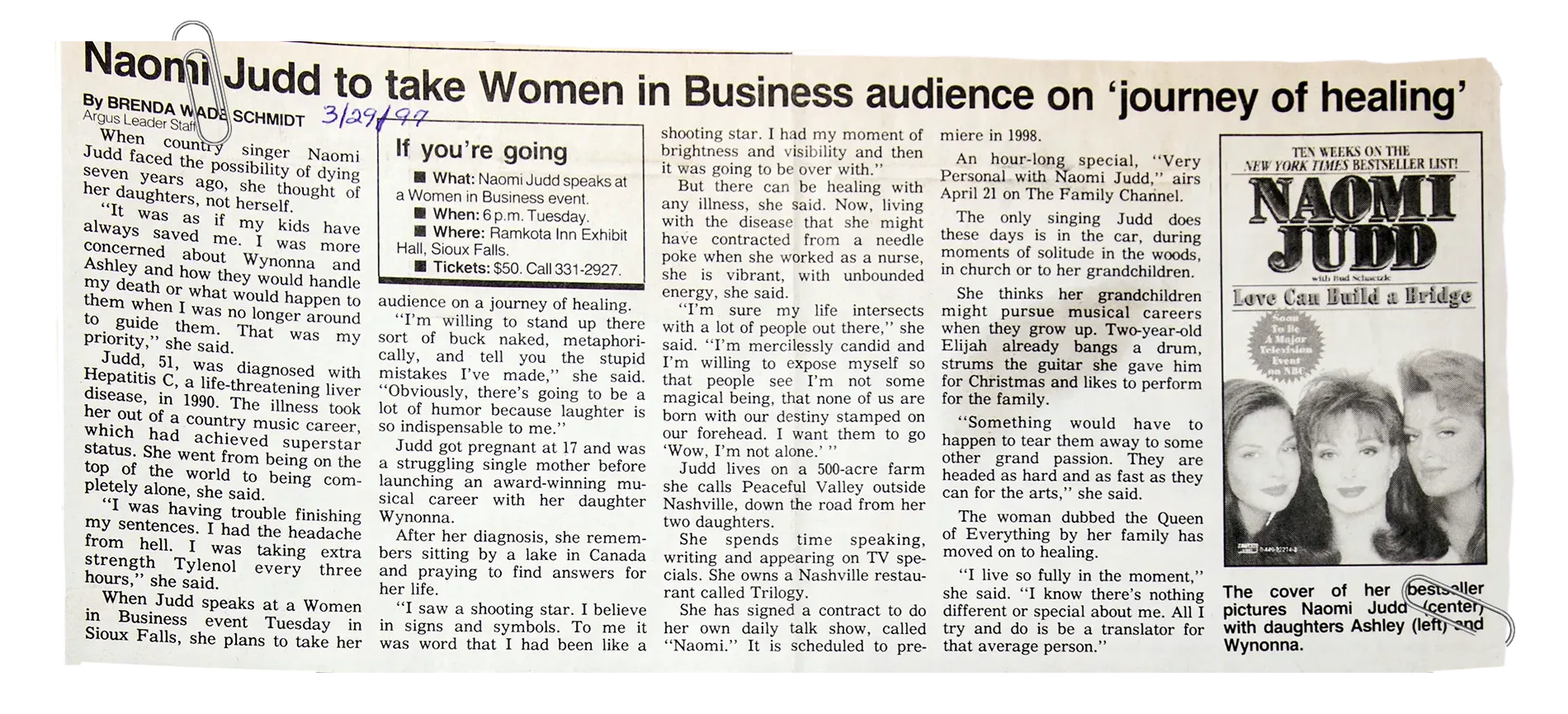 Women in Business Clipping