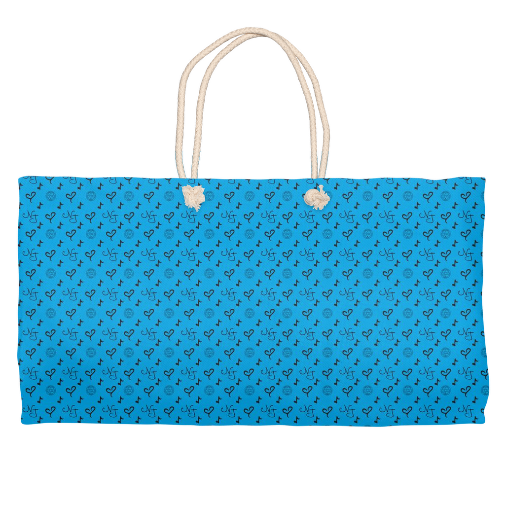 Blue Logos Weekender Tote