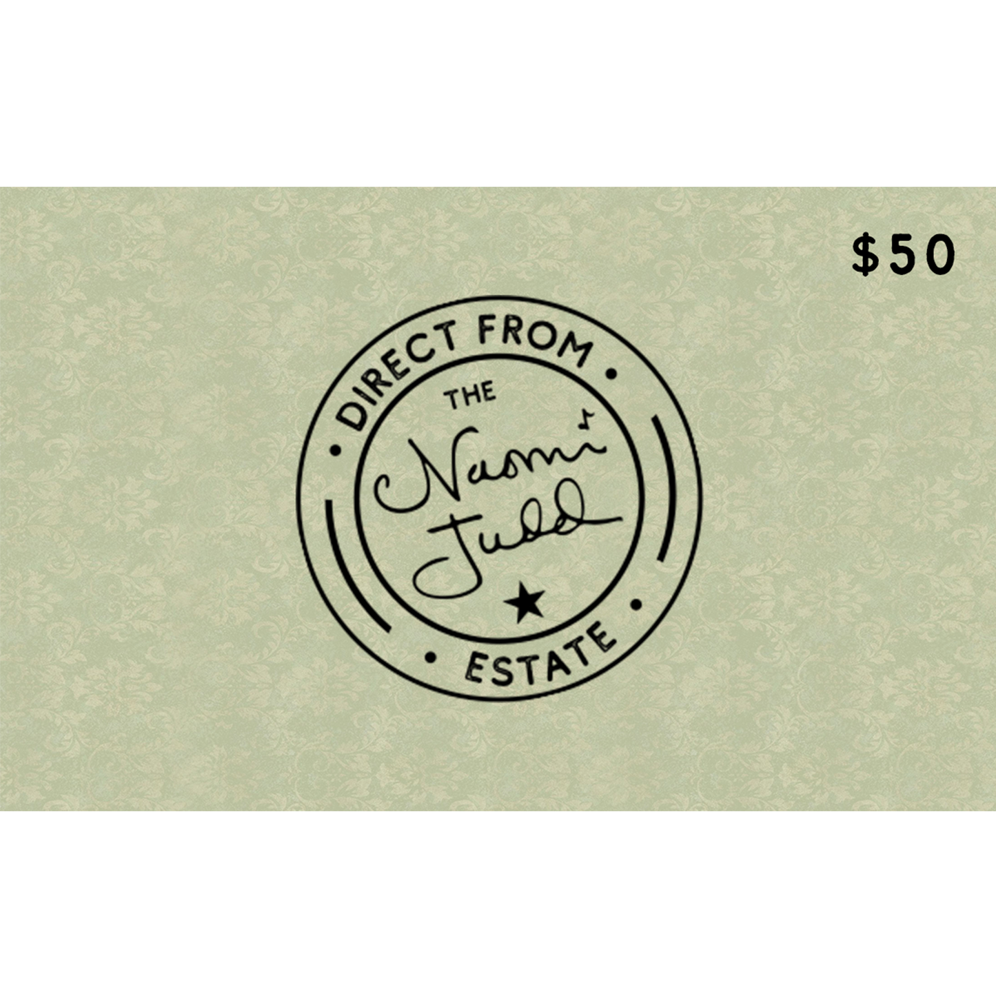 Naomi Judd Shop Digital Gift Card